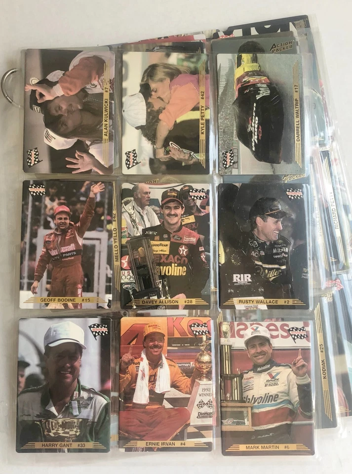 1993 Action Packed NASCAR 84 card complete SET (NM-MT)  - Image 1 of 1