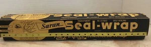 Vintage 1950’s? Kitchen SARAN SEAL-WRAP by DOW Chemical Co. Midland Mich. RARE - Picture 1 of 15