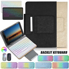 Universal Backlit Keyboard Case Mouse For Samsung Galaxy Tab A7 A8 S9 S8 S7 11"