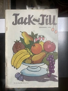 Jack And Jill November 1950 Used Fair Condition. - Bild 1 von 16
