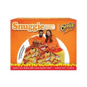 Manta polar portátil SNUGGIE Flamin’ Hot Cheetos NUEVA EN CAJA - ADULTO talla única - Imagen 1 de 3