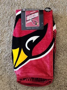 Northwest NFL Arizona Cardinals Oversized Silk Touch Throw Blanket, 55"X70" NEW - Picture 1 of 4