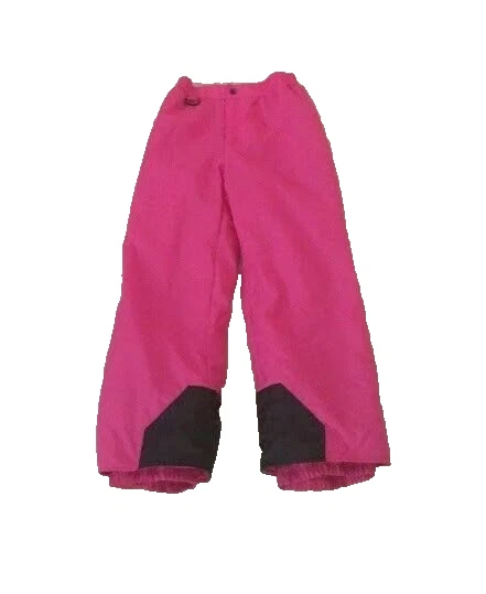 女孩粉色/黑色 RAWIK 中号粉色雪裤 状况良好! — 第 1/1 张图片