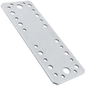 Premium Flat Bracket 2.5mm Galvanised Steel Joining Plate Brackets for Timber Fe - Picture 1 of 15