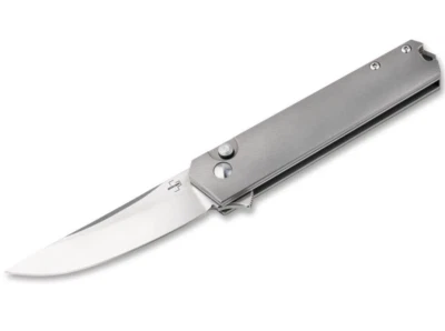 Cuchillo de Bolsillo BOKER PLUS® Kwaiken Flipper Titanio Hoja 3.03" S35VN - 01BO619 Foto 1 de 4