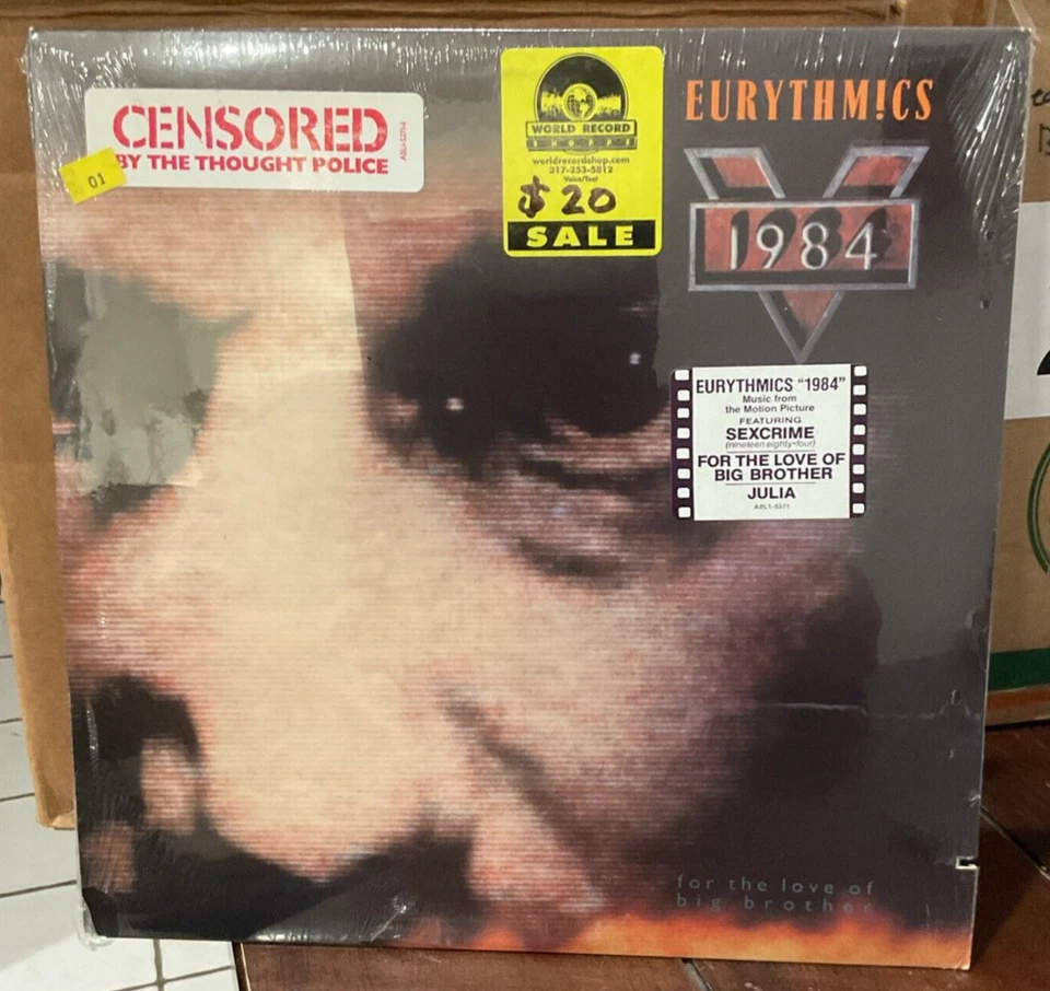 EURYTHMICS - 1984 (For The Love Of The Big Brother) Vinyl LP ABL1-5371 Sealed - Image 1 of 4