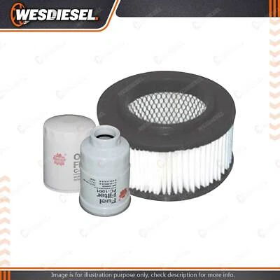 Sakura Filter Service Kit Oil Air Fuel for Kia Pregio CT Van 2.7L D 07/04-04/06 - image 1 of 2
