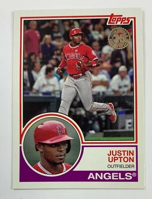 2018 Topps 35th Anniversary #83-55 Justin Upton Card MC1 - Image 1 of 2