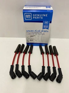 Genuine GM Holden Commodore VT VX VY VZ LS1 5.7L  Set of Ignition Leads RED - Picture 1 of 4