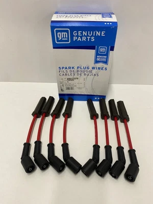 Genuine GM Holden Commodore VT VX VY VZ LS1 5.7L  Set of Ignition Leads RED - Image 1 of 4