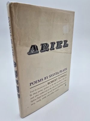 Ariel by Sylvia Plath, 1st Edition, 9th Printing, HC DJ  - Image 1 of 4