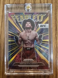 Merab Dvalishvili 2023 UFC Panini Prizm Fearless Gold 02/10 | No. 21 - Picture 1 of 2