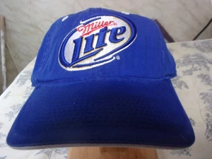 Baseballmütze Werbeartikel Miller Lite Bier "The Game" bestickt neu ohne Etikett - Bild 1 von 11