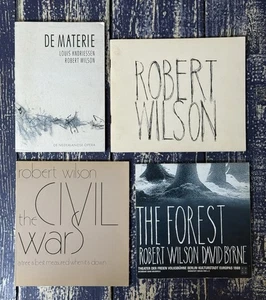4 SELTENE ROBERT WILSON BÜCHER CIVIL WARS FOREST 1980’s Theatre Performing Arts OOP - Bild 1 von 3