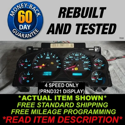 Silverado Sierra Gauge Cluster 2007-2013 Foto 1 de 4