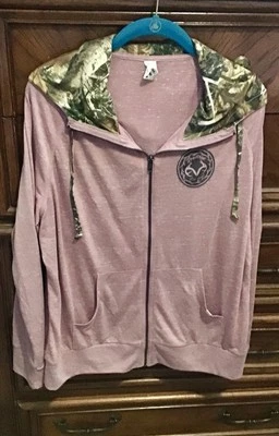 Real Tree L/S Zip Front Hoodie Jacket Size XL - Image 1 of 4