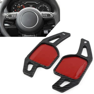 Steering Wheel Shift Paddle Shifter Extension For Audi A3 A4 A5 A6 Q3 Q5 TT TTS - Foto 1 di 8