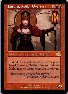 Latulla, Keldon Overseer Prophecy MTG LP - Picture 1 of 2