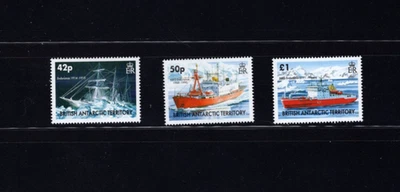 Territorio Antártico Británico 350-52 barcos con nombre Endurance en estado bastante bueno MNH conjunto completo LC Foto 1 de 2