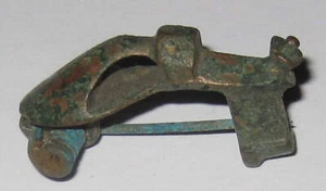 Early Roman bronze fibula, Roman Empire, ca.1st-3rd century AD - Picture 1 of 1