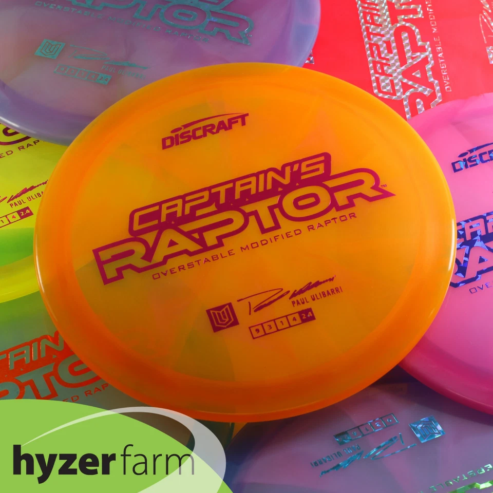 Discraft SWIRL Z 2025 CAPTAIN'S RAPTOR *pick your color and weight* Hyzer Farm - Image 1 of 1