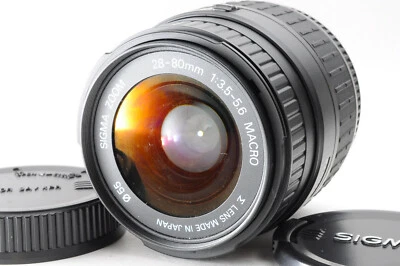 [Excellent] SIGMA ZOOM 28-80mm f/3.5-5.6 Macro For Pentax KAF AF SLR  w/ Caps - Image 1 of 4