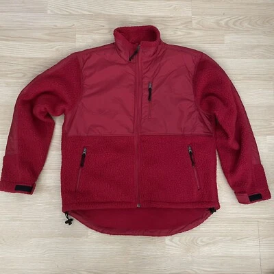 Chaqueta Polo Sport Ralph Lauren Para Hombre De Colección Roja Polar con Cremallera Talla Mediana Foto 1 de 4