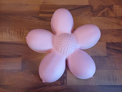 IKEA SMILA BLOMMA | Wandleuchte Schirm | Pink | Blume | Ohne Lampe - Bild 1 von 3