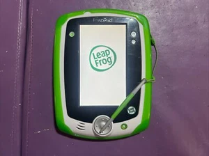 LeapFrog Verde/Bianco LeapPad 1 Tablet Testato/Reset + Stilo, Pelle Gel Verde - Foto 1 di 12