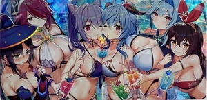 🔥 14 Genshin Impact Goddess Story Anime Waifu Tarjeta ACG Puzzle - Imagen 1 de 8