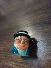 Collectable Character Mr. Pickwick Mini Toby Mug  Signed C1