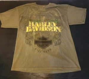 HARLEY DAVIDSON Shirt Mens XL Gray Motorcycle Biker Nassau Bahamas American USA - Picture 1 of 3