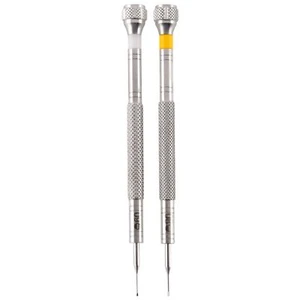 2Pcs/Lot 0.6mm,0.8mm Flat Type Watch Repair Screwdrivers,Watchmaker Repair3650 - Foto 1 di 7