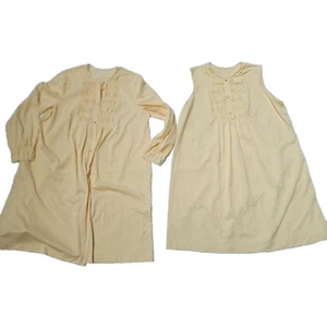 GOSSARD ARTEMIS Talla L Grande De Colección Amarillo Calado Nylon Peignoir Camisón Bata - Imagen 1 de 8