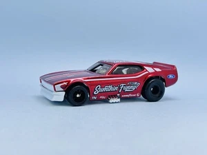 Coche divertido Mustang Hotwheels 2025 STH Super Treasure Hunt # '71, sin girar abierto - Imagen 1 de 3