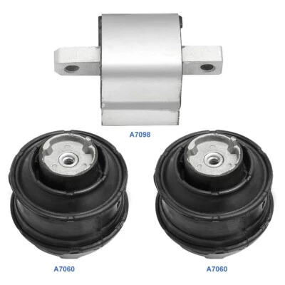 Engine Motor & Transmission Mount Kit 3x For 2003-2005 Mercedes-Benz C230 1.8L — 第 1/4 张图片