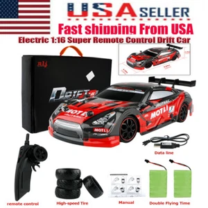 1/16 GT Drift Car Sport Racing Car Hight Speed Drift 4WD RTR Vehicle for Adults - Picture 1 of 9