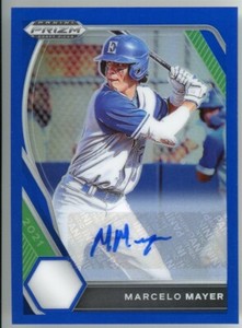 2021 Panini Prizm Draft Picks MARCELO MAYER Rookie Blue Prizm Auto /99 #PDP4