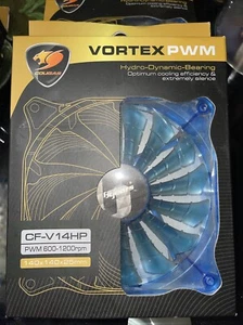 COUGAR VORTEX PWM Cooling Fan 140MM Hydro-Dynamic-Bearing (CF-V14HP) - Picture 1 of 2