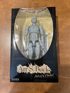 Art S Buck Künstler Model männlicher Akt grau Figur Sideshow Spielzeug - Bild 1 von 7