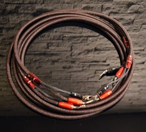 Cables de altavoz Audioquest tipo 9 superficie perfecta de cobre macizo - Par de 3M - Imagen 1 de 3