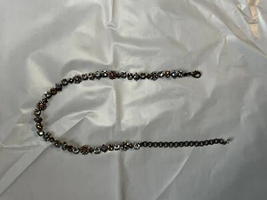 Sorrelli Yellow Lemonade Necklace On Brass. Very Good Condition - Picture 1 of 19
