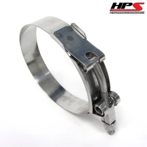 HPS 6.26"-6.57" Stainless Steel T-Bolt Hose Clamp Size # 172 for 6" ID hose - Bild 1 von 1