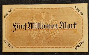 1923 Germany 500000Mark Paper Money Uncertain of Authenticity - Picture 1 of 4