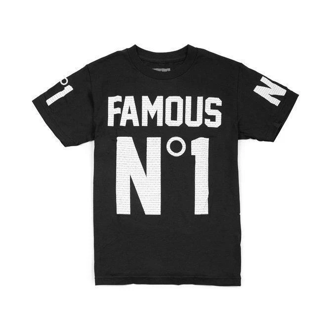 Famous Stars & Straps Numero Uno T-shirt Black - Imagen 1 de 1