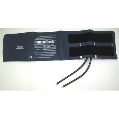 SPACELABS New 29-38cm Adult Long Reusable Blood Pressure Cuff 2 Tube Hose - Screw Fittings