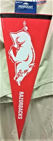 Arkansas Razorbacks Classic Pennant Cover