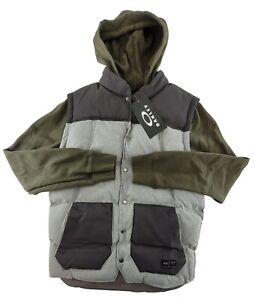 Oakley Jacket Mens Size Small Retail $125 Gray Green