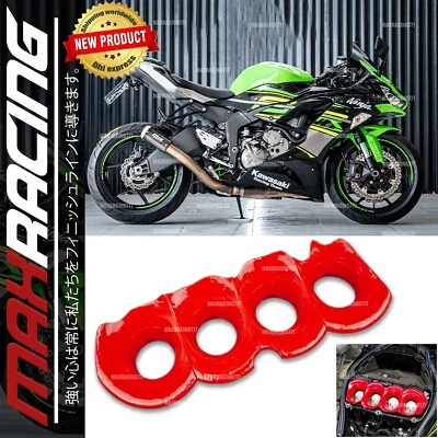 Embudo de admisión de conducto de aire frío pila de velocidad apto para Kawazaki Ninja ZX-6R 2019-22 Foto 1 de 4