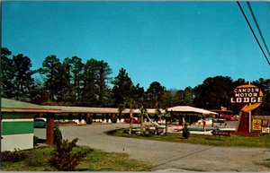 Postcard Camden Motor Lodge Kingsland Georgia Chrome Unposted - Bild 1 von 2